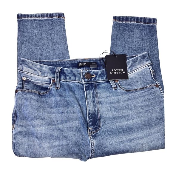 SOLD Simply Vera Vera Wang Womens Power Stretch High Waisted Skinny Jeans Sz 10 - Picture 5 of 9